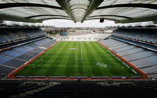 Croke Park in Dublin, the home of the GAA.