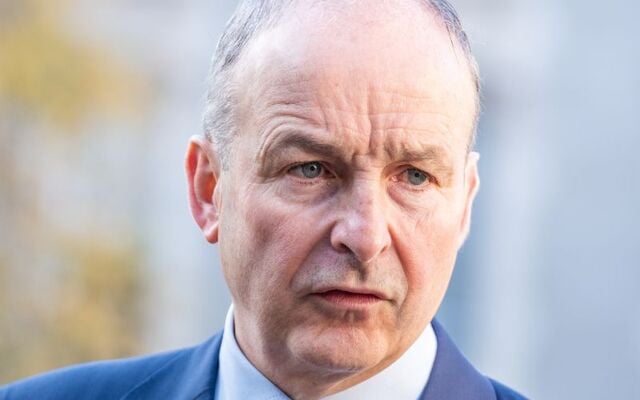 Micheál Martin, pictured here in September 2024.