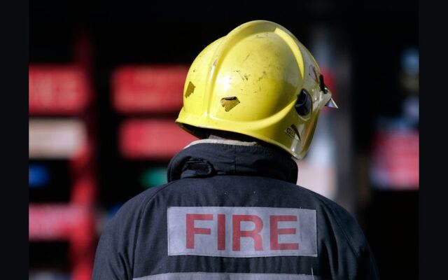 Fire and Rescue Galway are on the scene at Claregalway, County Galway, following a significant fire.