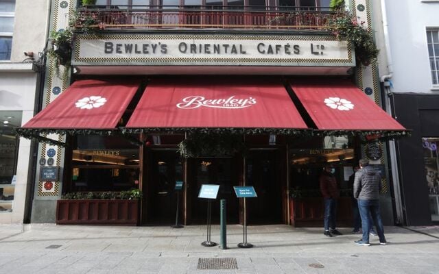 Bewley\'s Cafe on Dublin\'s Grafton Street, pictured here in 2021.