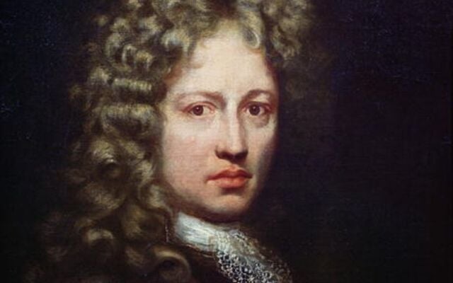 A portrait of Patrick Sarsfield.