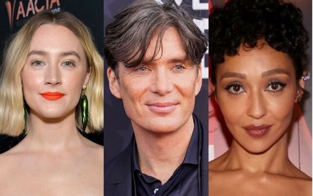 Irish stars Saoirse Ronan, Cillian Murphy, and Ruth Negga.