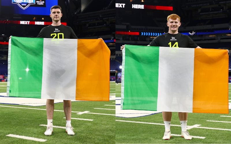 Two Irish athletes named to NFL's International Player Pathway program