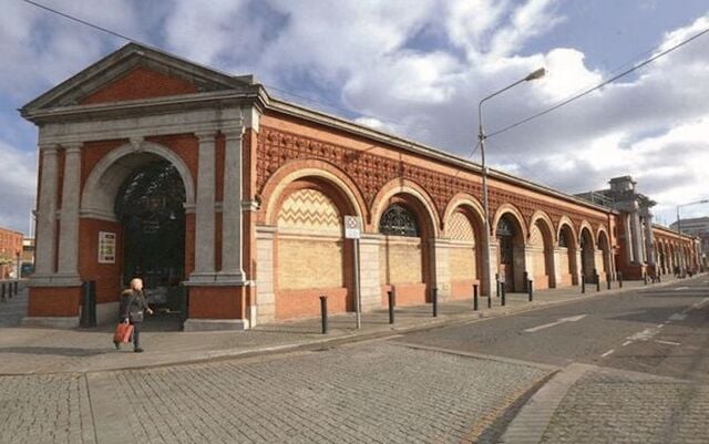 Dublin Fruit and Vegetable Market before its closure in 2019.