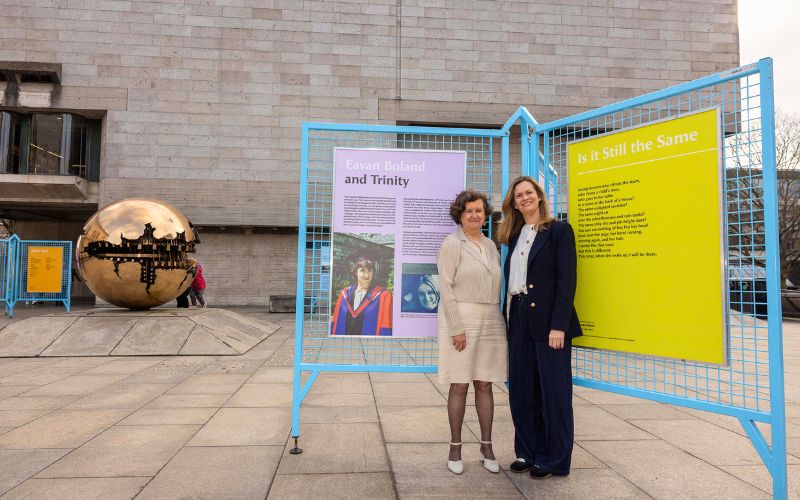 Trinity College Dublin celebrates renaming of Library after Irish poet Eavan Boland