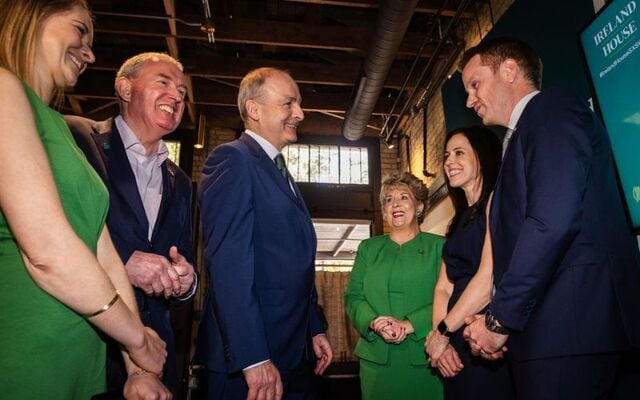 Taoiseach Micheal Martin and Enterprise Ireland Interim CEO Kevin Sherry met with client companies at Ireland House at SXSW to showcase cutting edge innovation in Immersive Technology, HR Technology, Brand Experience and Renewable Energy.