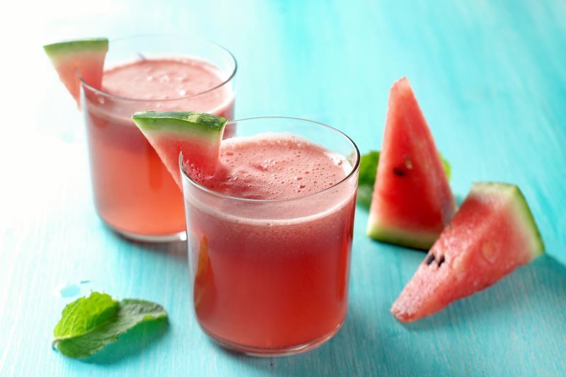 Watermelon lemonade and citrus mozzarella salad recipe