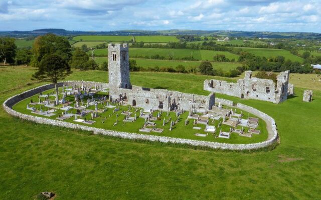 Slane Hill, County Meath: One of the many places in Ireland associated with St. Patrick. 