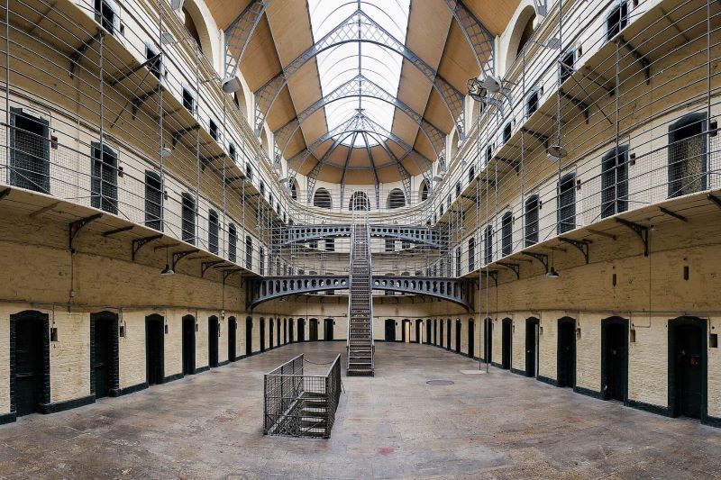 Kilmainham Gaol Received Its First Prisoners Aug 12, 1796