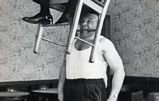 Ireland\'s strongest man Michael \"Butty\" Sugrue.