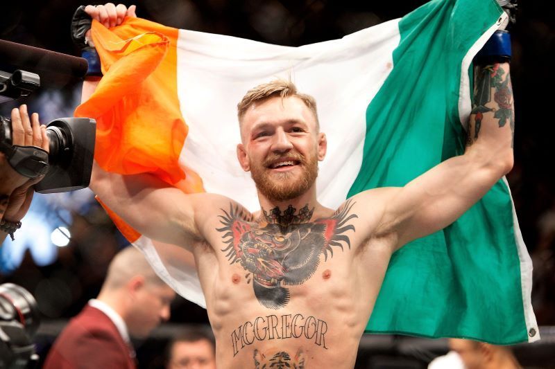 What Irish song does Conor McGregor play before his fights?