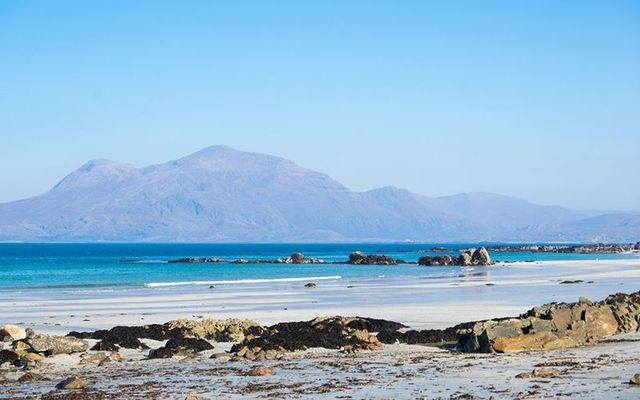 Bay coast beach, Renvyle, County Galway.