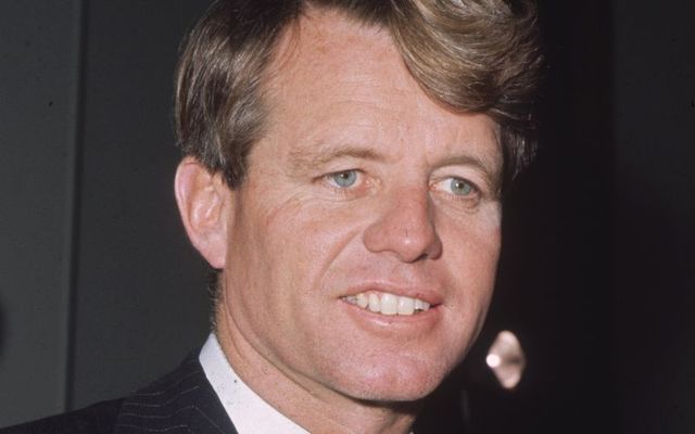 Robert F. Kennedy pictured here in London in 1967.