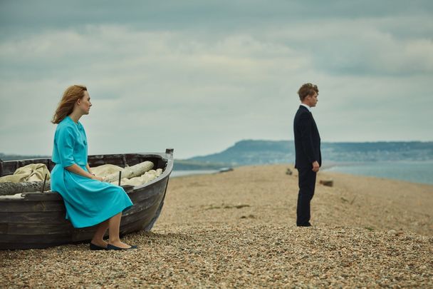 Saoirse Ronan and Billy Howle in \'On Chesil Beach.\'