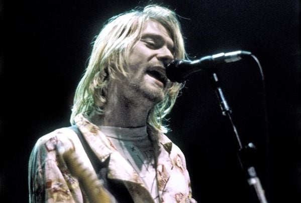 Nirvana frontman Kurt Cobain.