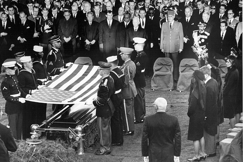 President John F Kennedy Is Laid To Rest Nov 25 1963