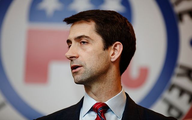 Senator Tom Cotton from Arkansas