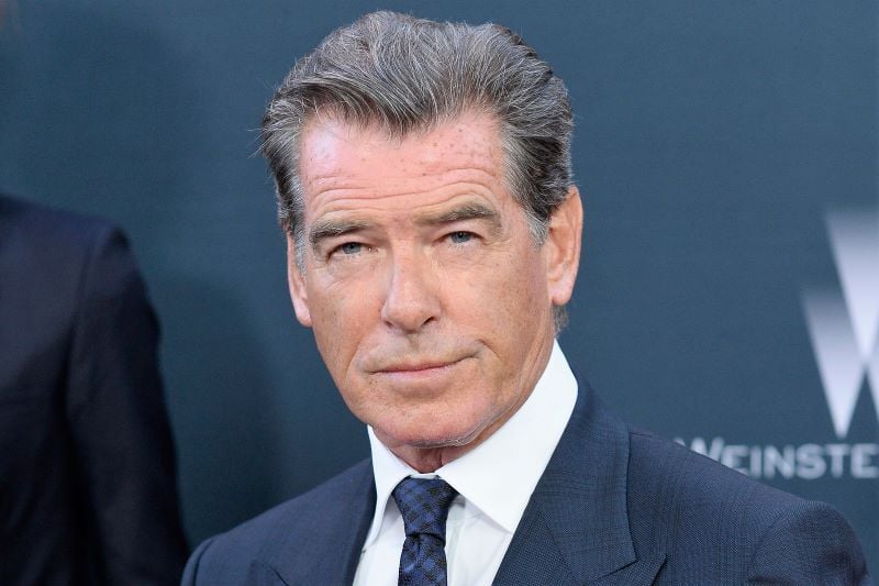 Pierce Brosnan's Instagram includes a cappuccino with his face ...