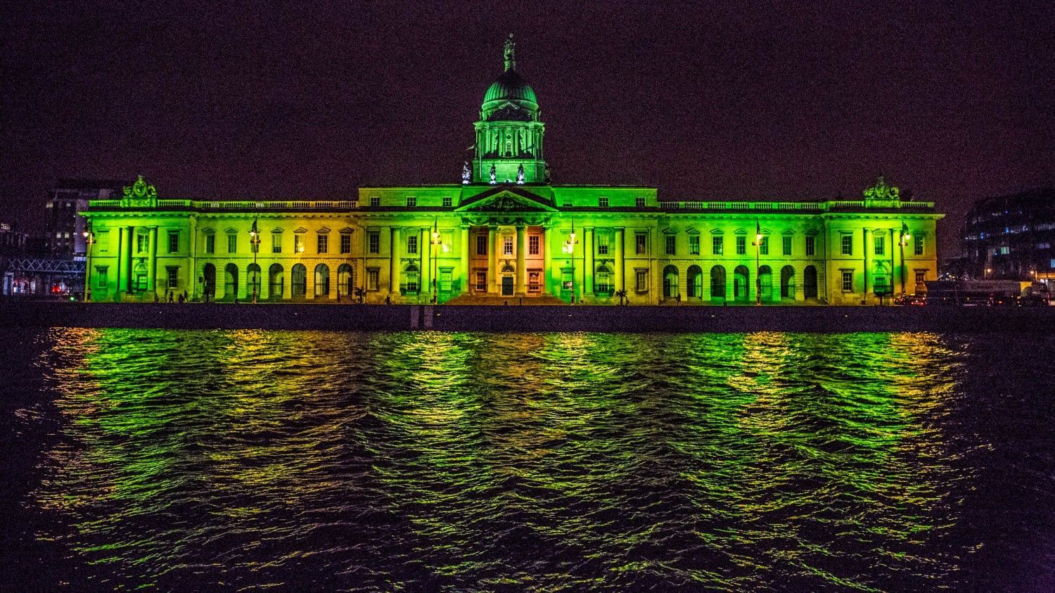 greening monuments st patricks day