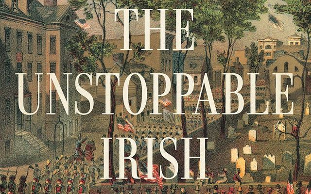 Artwork from the cover of \"The Unstoppable Irish\".