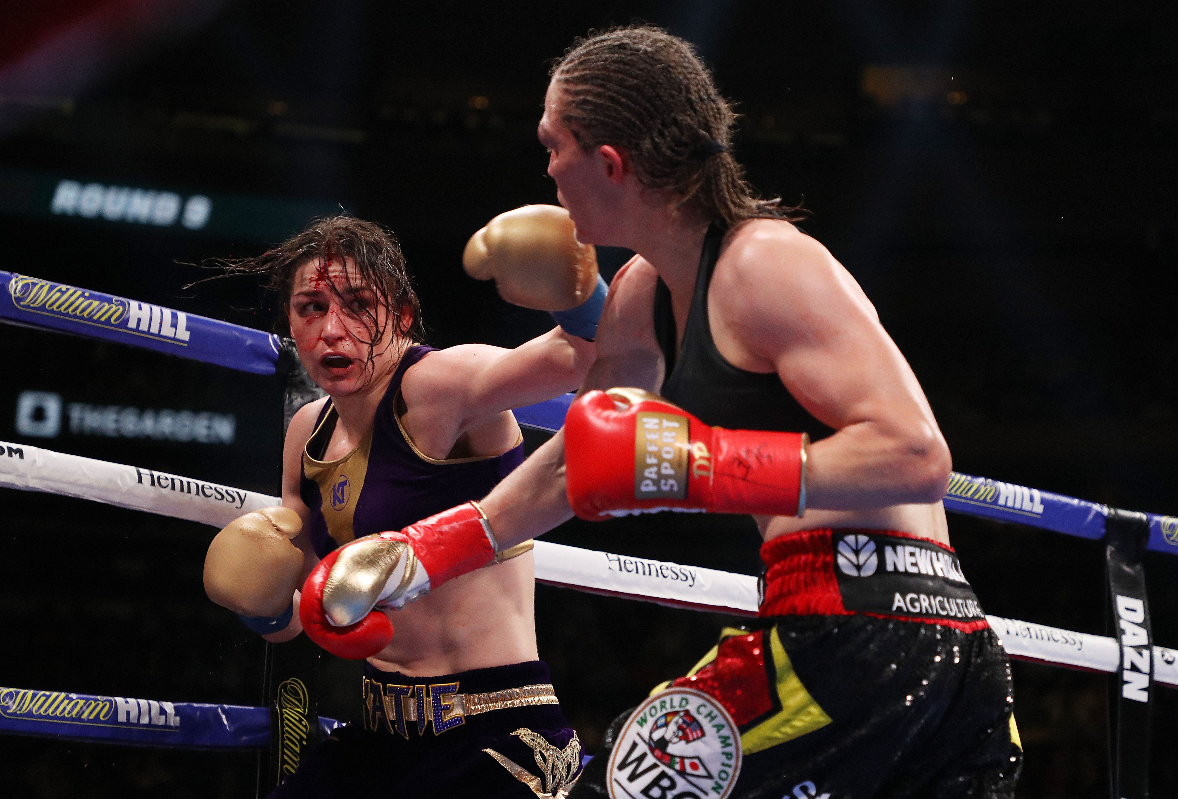 Katie Taylor unified champ wins by decision