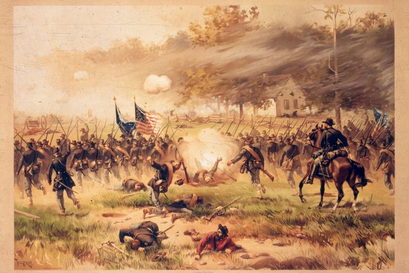 Irish Brigade Thousands Died During Battle Of Antietam - 