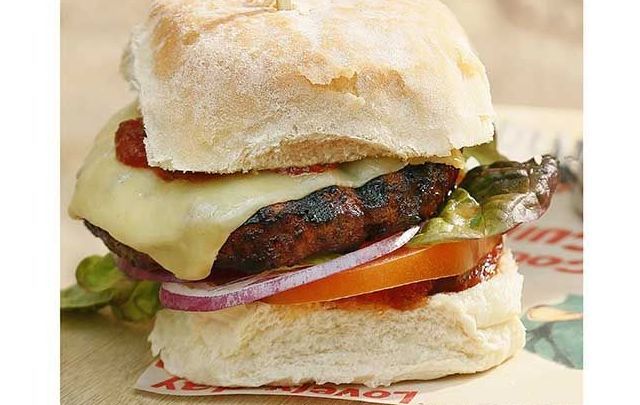 Guinness beef burgers.