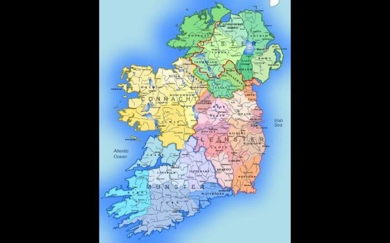 What do the names of Ireland's counties mean?