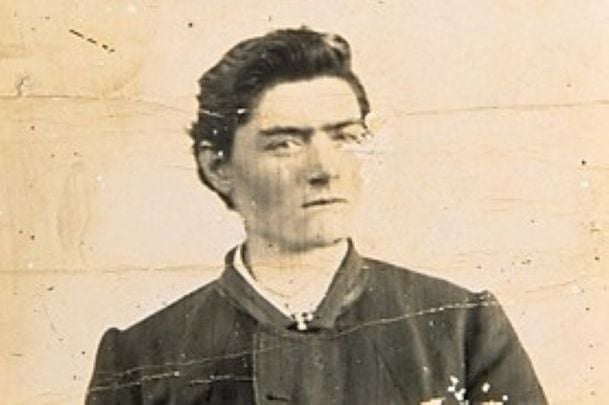 Ned Kelly, photographed aged 15.