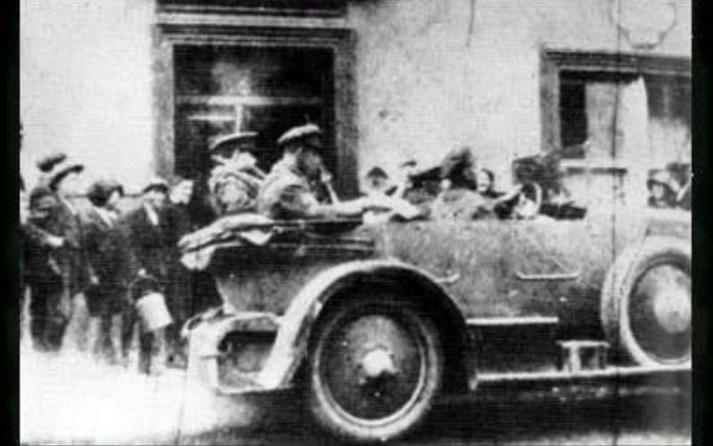 Michael Collins death photograph