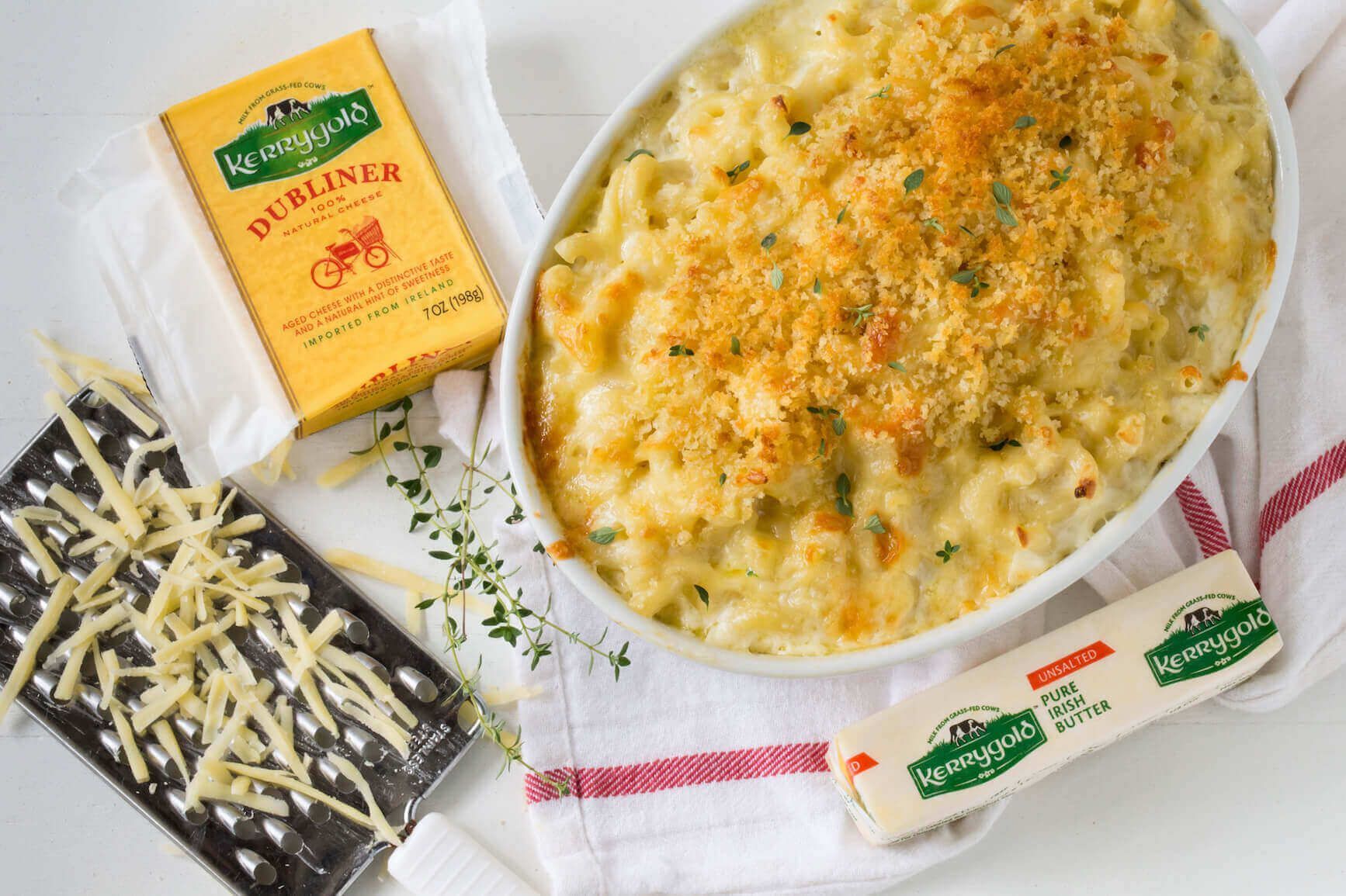 Rich and creamy Kerrygold Irish mac and cheese recipe