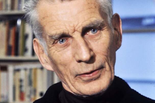 Irish playwright Samuel Beckett.