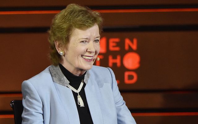 Mary Robinson. 