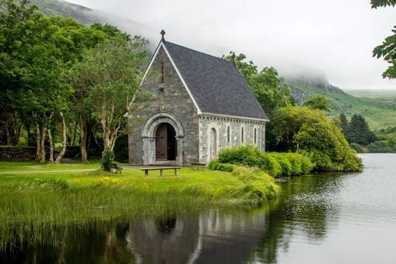 Gougane Barra Church in County Cork. Credit: Getty Images