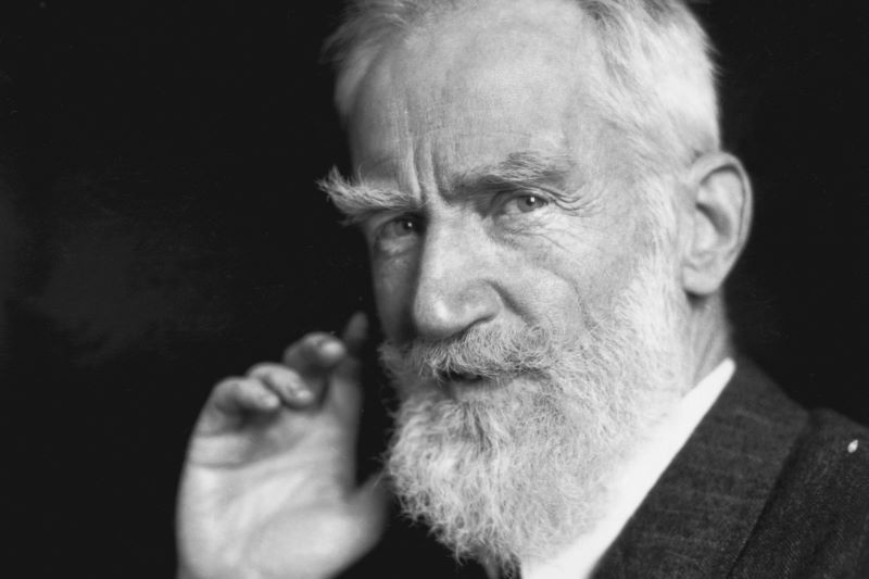 George Bernard Shaw, pictured here in 1925 (Getty Images)