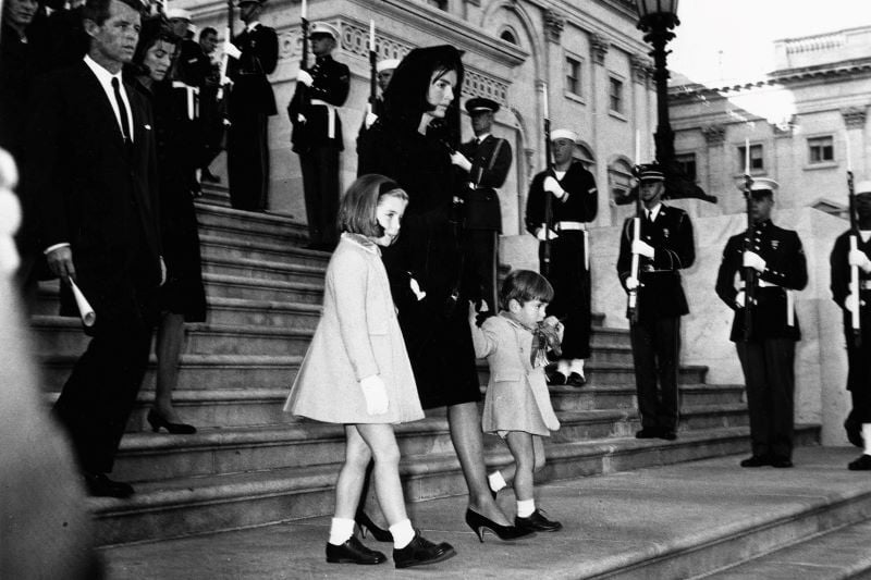 Jackie Kennedy At Funeral