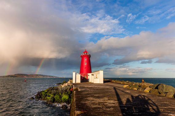 Poolbeg Lighthouse.