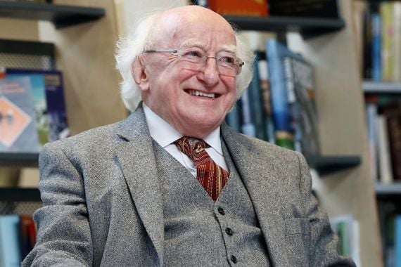 Président de l'Irlande Michael D. Higgins. (RollingNews.ie)