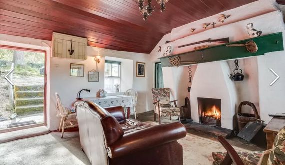 Imagine the peace in this 300-year-old Donegal thatched cottage