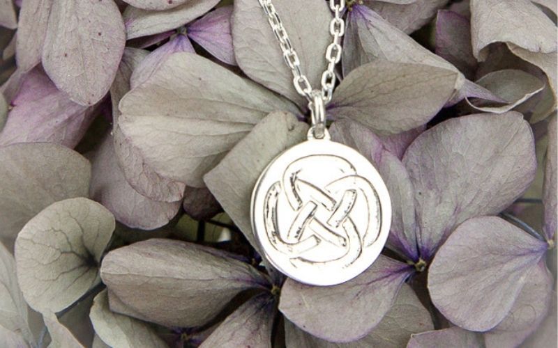 Celtic Dara Knot Bronze Pendant - Bronze - Online shop - Skaista Rota