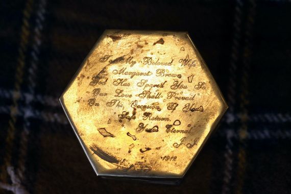 Titanic items up for auction 110 years after the sinking