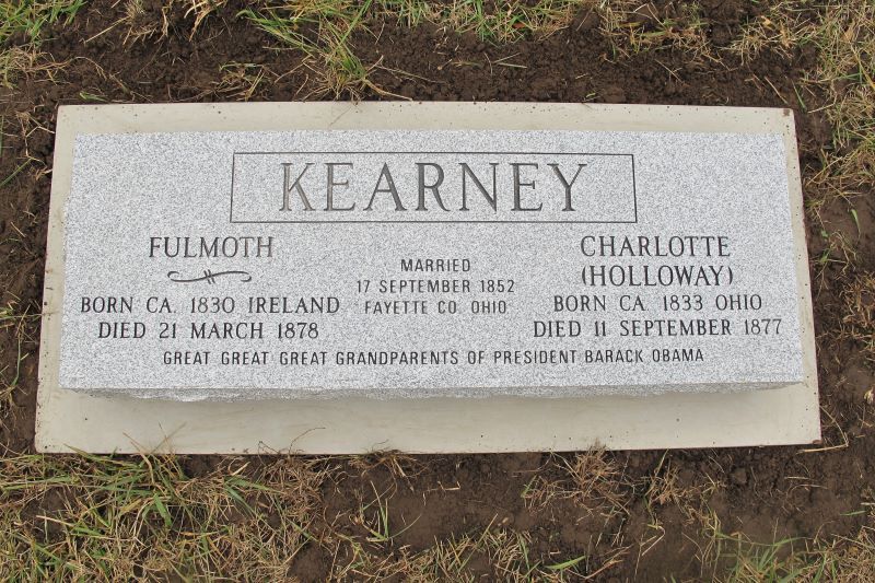 Stone set on December 11, 2014, for previously unmarked grave. (D. Dillard/ FindAGrave.com)