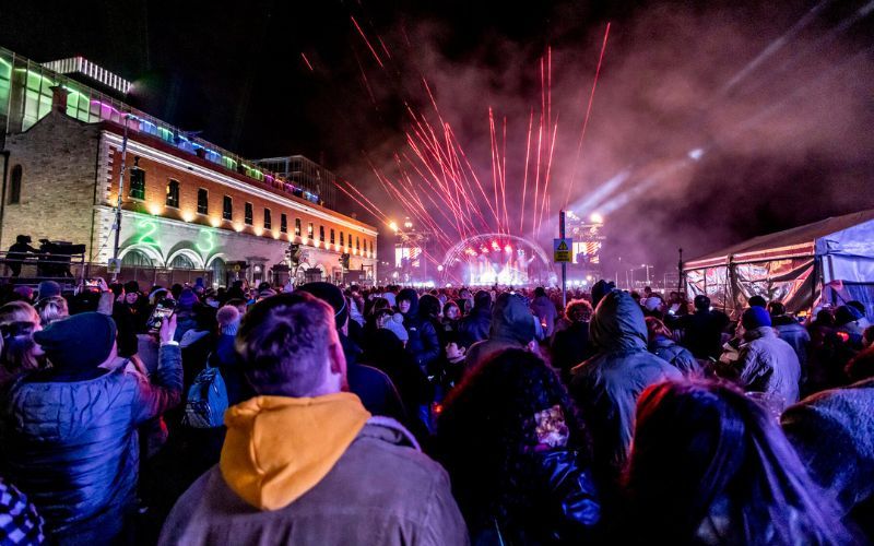 2022 New Years Festival in Dublin City. (Ireland's Content Pool)