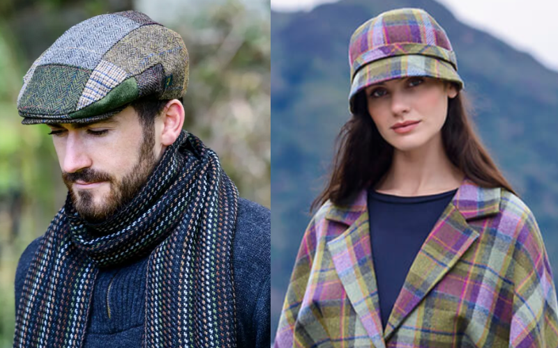 GaelSong has a wide selection of Irish caps for both men and women