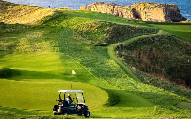 Golfing in Co Donegal