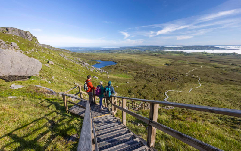 Cuilcagh Boardwalk Trail, Co Fermanagh 