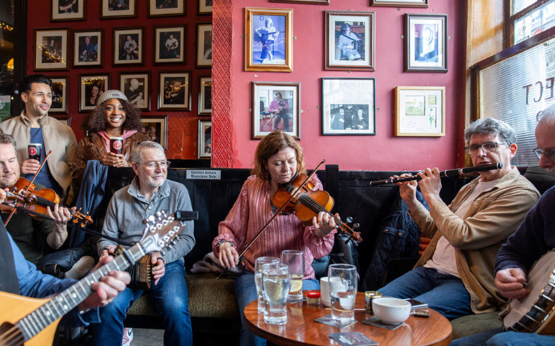 Traditional Irish music in Dublin