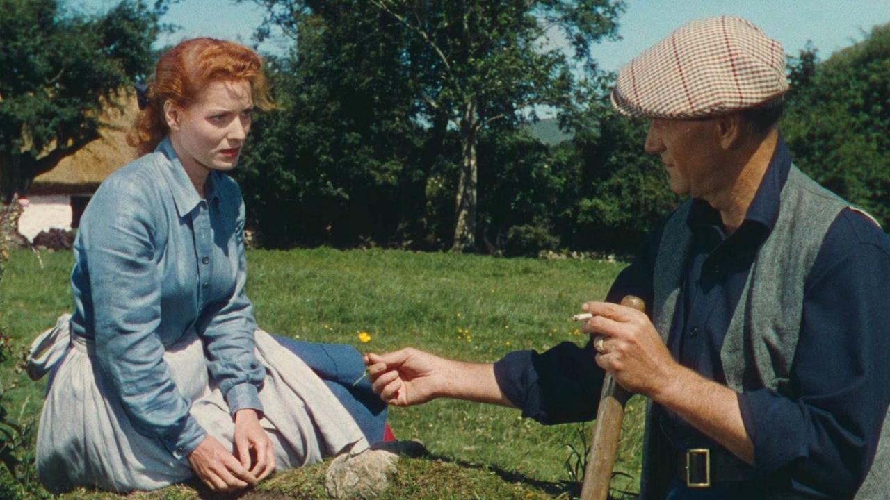 Maureen O'Hara and John Wayne in The Quiet Man. Credit: Republic Pictures