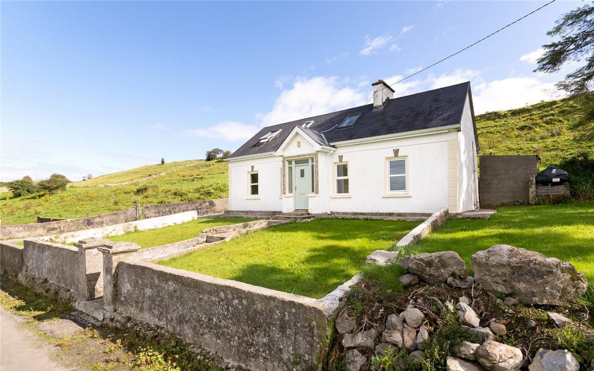 Hilltop cottage for sale in Ireland with breathtaking views