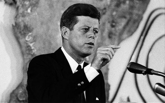 Irish president de Valera had premonition of JFK's death